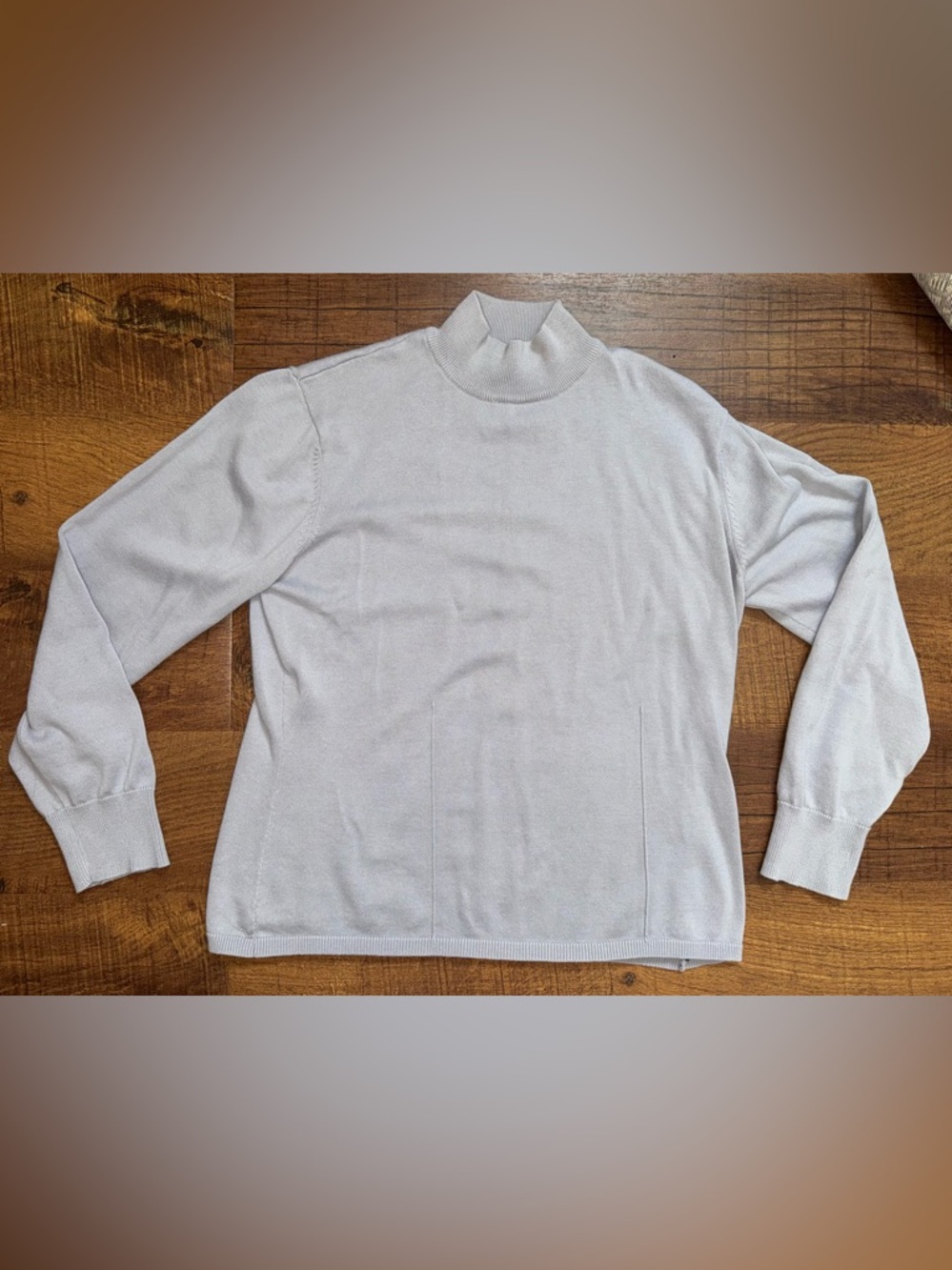 Woolrich Light Purple Mock Neck Sweater